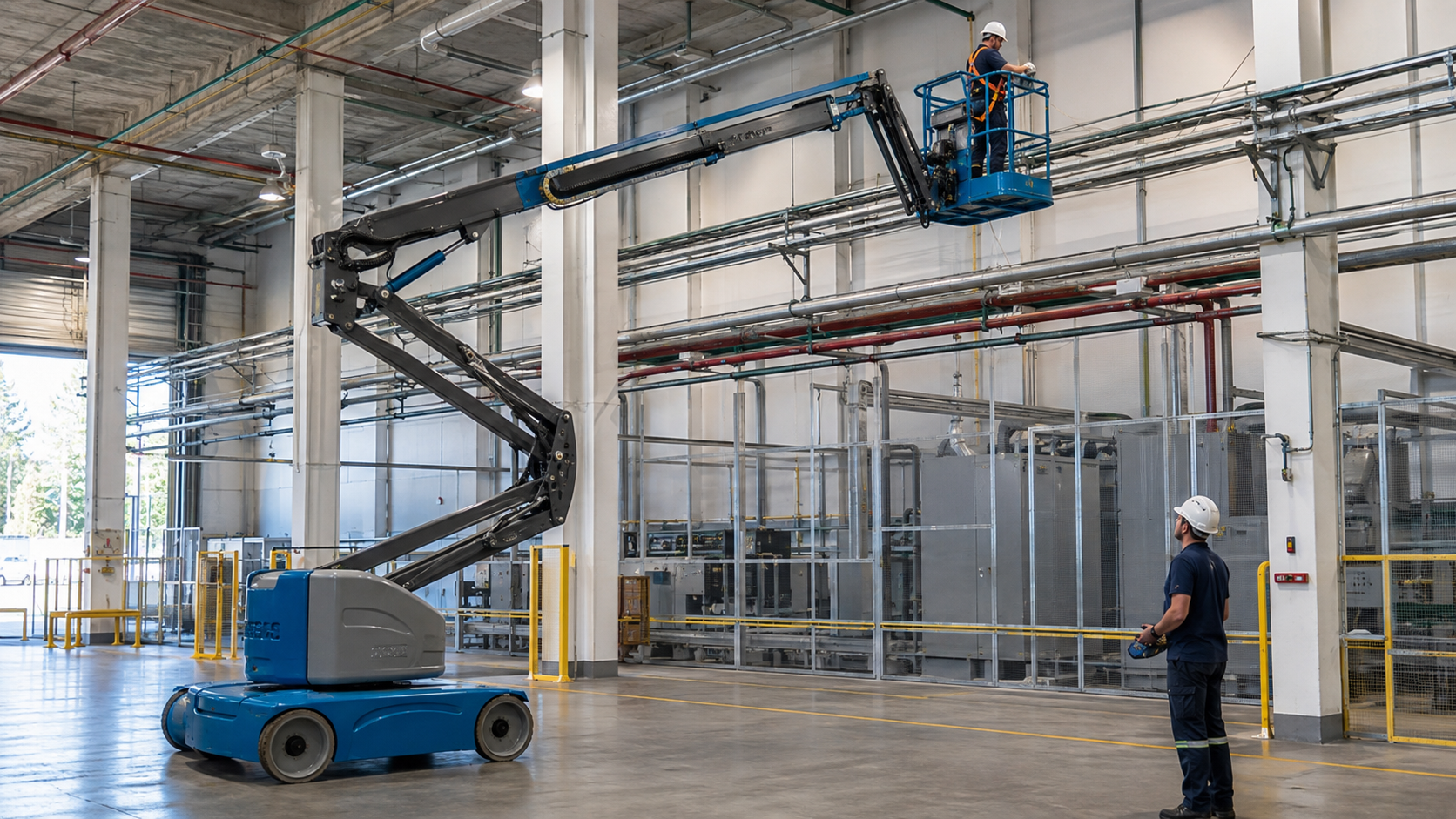 Onde alugar plataforma elevatória articulada?